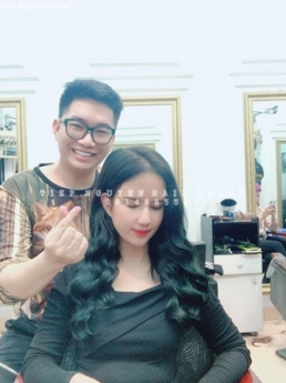 Tóc hippie, 13 kiểu xoăn hippie cho nữ mặt tròn tiệp nguyễn