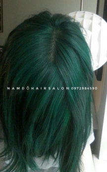 Màu Xanh Lá Mạ, Địa Chỉ Nhuộm Tóc Đẹp Giá Rẻ Hoài Đức - Nam Đỗ Hair Salon