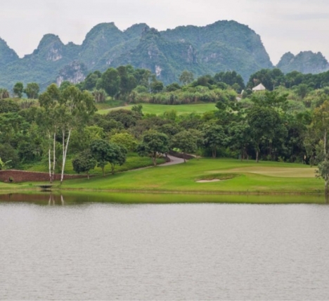 Bán đất siêu phẩm mặt Hồ Văn Sơn,Chương Mỹ,HN, 1023m2,View toàn cảnh sân Goll 5 sao SKY LAKE.