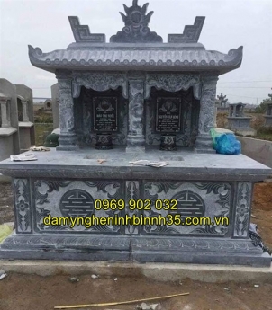 BÁO GIÁ CÁC MẪU MỘ ĐÔI BẰNG ĐÁ TẠI HẢI DƯƠNG
