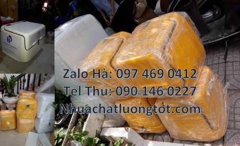 Túi giữ nhiệt giao hàng, Thùng chở hàng xe máy cũ Thùng giao hàng composite, thùng giao trà sữa chi