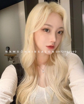 Màu Vàng Trắng, Địa Chỉ Nhuộm Tóc Uy Tín Giá Rẻ Hoài Đức - Nam Đỗ Hair Salon