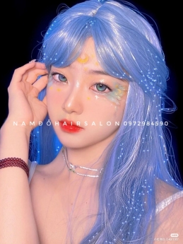 Màu Tím Khói, Địa Chỉ Nhuộm Tóc Đẹp Uy Tín Giá Rẻ Hoài Đức - Nam Đỗ Hair Salon