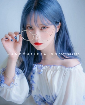 Màu Xanh Ngọc, Địa Chỉ Nhuộm Tóc Đẹp Uy Tín Giá Rẻ Hoài Đức - Nam Đỗ Hair Salon