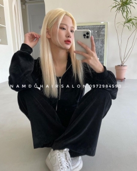 Màu Đỏ Hồng, Địa Chỉ Nhuộm Tóc Đẹp Giá Rẻ Hoài Đức - Nam Đỗ Hair Salon