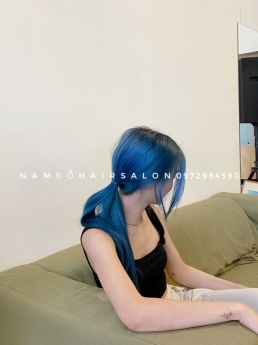 Màu Xanh Dương, Địa Chỉ Nhuộm Tóc Đẹp Giá Rẻ Hoài Đức - Nam Đỗ Hair Salon
