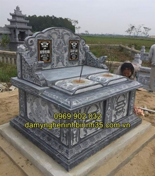 Những mẫu mộ đá đôi đẹp nhất với ý nghĩa tâm linh đặc biệt