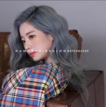 Màu Khói Trắng , Địa Chỉ Nhuộm Tóc Đẹp Uy Tín Giá Rẻ Hoài Đức - Nam Đỗ Hair Salon
