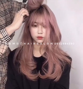 Màu Cam, Địa Chỉ Nhuộm Tóc Đẹp Giá Rẻ Hoài Đức - Nam Đỗ Hair Salon