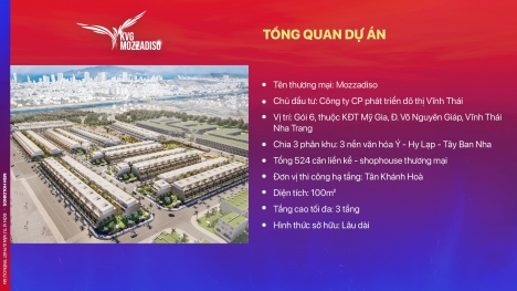 MOZZADISO NHA TRANG – điểm đón sóng đầu tư TIỀM NĂNG SIÊU LỢI NHUẬN!