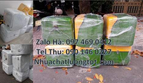 Túi giữ nhiệt giao hàng, Thùng chở hàng xe máy cũ Thùng giao hàng composite, thùng giao trà sữa chi