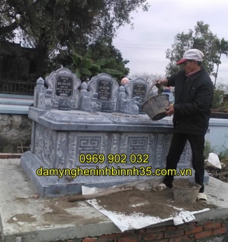 BÁO GIÁ CÁC MẪU MỘ ĐÔI BẰNG ĐÁ TẠI HẢI DƯƠNG
