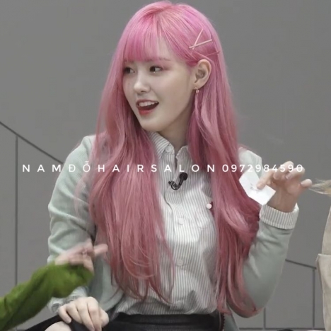 Màu Hồng Phấn, Địa Chỉ Nhuộm Tóc Đẹp Giá Rẻ Hoài Đức - Nam Đỗ Hair Salon