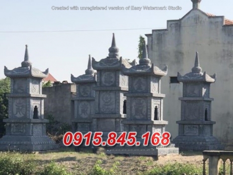 13 Tháp mộ đá đẹp bán quảng ninh