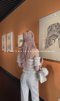 Màu Cam Đồng, Địa Chỉ Nhuộm Tóc Đẹp Giá Rẻ Hoài Đức - Nam Đỗ Hair Salon