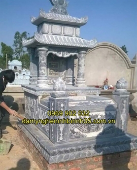 Những mẫu mộ đá đôi đẹp nhất với ý nghĩa tâm linh đặc biệt