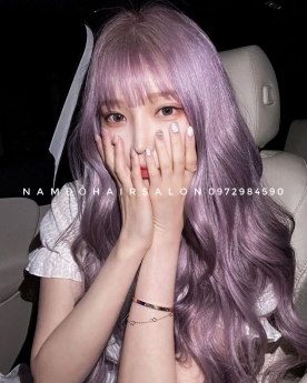 Màu Đỏ,Địa Chỉ Nhuộm Tóc Đẹp Giá Rẻ Hoài Đức - Nam Đỗ Hair Salon