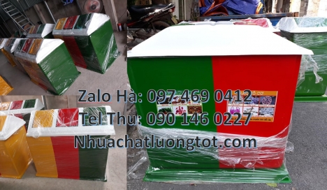 Thùng rác nhựa duy tân, thùng rác 3 ngăn, thùng rác 60 lít 120 lít, sọt rác 240l, Thùng rác 2 ngăn,