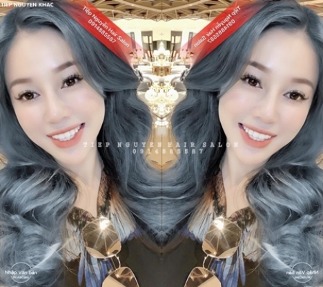 xoăn hippie tự nhiên mái mưa cho nữ mặt vuông tiệp nguyễn