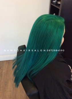 Màu Xanh Lá, Địa Chỉ Nhuộm Tóc Uy Tín Giá Rẻ Hoài Đức - Nam Đỗ Hair Salon