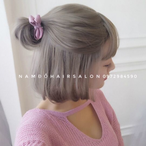 Màu Xám Khói, Địa Chỉ Nhuộm Tóc Đẹp Giá Rẻ Hoài Đức - Nam Đỗ Hair Salon