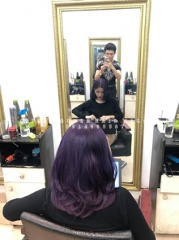 Học nghề tóc, uốn tóc xoăn hippie giá rẻ tiệp nguyễn hair