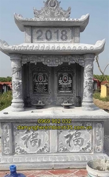 Những mẫu mộ đá đôi đẹp nhất với ý nghĩa tâm linh đặc biệt