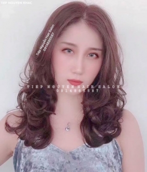 Tóc xoăn hippie tự nhiên cho nữ, học nghề tóc tiệp nguyễn