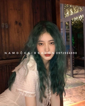 Màu Xanh Lá, Địa Chỉ Nhuộm Tóc Đẹp Giá Rẻ Hoài Đức - Nam Đỗ Hair Salon