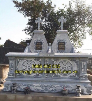Những mẫu mộ đá đôi đẹp nhất với ý nghĩa tâm linh đặc biệt