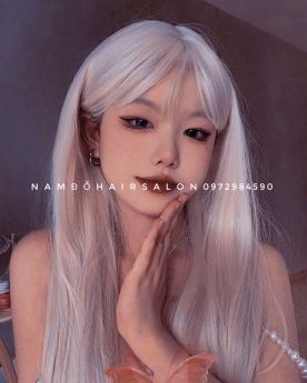 Màu Khói Trắng, Địa Chỉ Nhuộm Tóc Đẹp Uy Tín Giá Rẻ Hoài Đức - Nam Đỗ Hair Salon