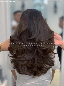 Hippie xoăn, học tóc tiệp nguyễn academy