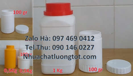 hũ chiết kem body 200 gram, hũ nhựa 200 gram, hũ nhựa 250 gr đựng thuốc, hũ 200 g đựng bazo,  hũ nhự