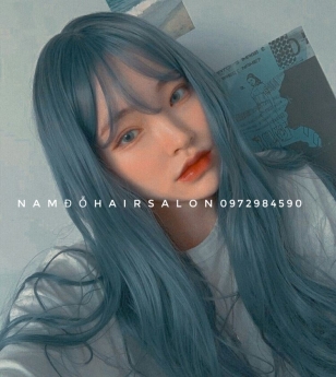 Màu Xanh Dương, Địa Chỉ Nhuộm Tóc Đẹp Giá Rẻ Hoài Đức - Nam Đỗ Hair Salon