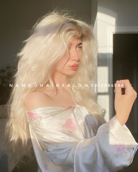 Màu Vàng Trắng, Địa Chỉ Nhuộm Tóc Uy Tín Giá Rẻ Hoài Đức - Nam Đỗ Hair Salon