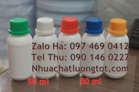 Chai nhựa đựng thuốc thú y, chai nhựa đựng thuốc thủy sản chai nhựa đựng nông dược, Chai 30ml đựng