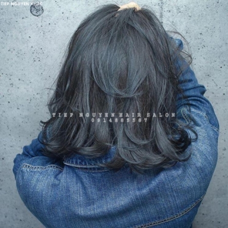 Tóc hippie xoăn tự nhiên cho nữ, học tóc tiệp nguyễn