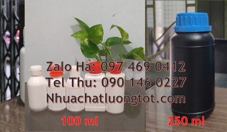 Chai nhựa đựng thuốc thú y, chai nhựa đựng thuốc thủy sản chai nhựa đựng nông dược, Chai 30ml đựng