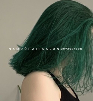 Màu Xanh Lá, Địa Chỉ Nhuộm Tóc Đẹp Giá Rẻ Hoài Đức - Nam Đỗ Hair Salon
