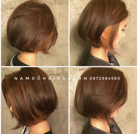 Cắt Tóc Ngang Vuông, Địa Chỉ Uốn Cụp Uy Tín Giá Rẻ Hoài Đức - Nam Đỗ Hair Salon