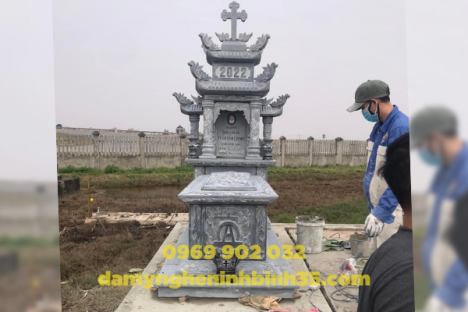 MỘ CÔNG GIÁO ĐÁ XANH CAO CẤP ĐẸP NHẤT