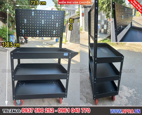 Kệ đựng đồ nghề treo dụng cụ loại 3 ngăn