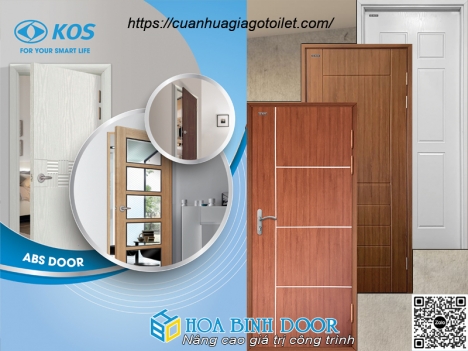 Cửa Nhựa ABS Tại Sài Gòn - Cửa nhựa giả gỗ Hàn Quốc