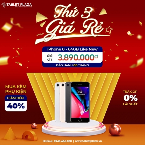 Thứ Ba giá rẻ bất ngờ tại Tablet Plaza