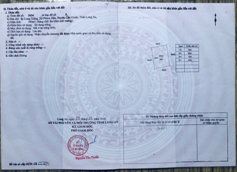 Sở Hữu Ngay Lô Đất Đẹp Vị Trí Đắc Địa Tại Xã Phước Hậu, Huyện Cần Giuộc, Long An