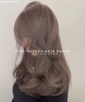 Uốn xoăn hippie tự nhiên cho nữ mặt tròn cuốn hút, học nghề tóc.