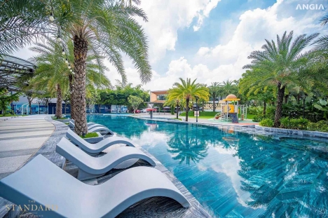Xuất hiện khu nhà phố biệt lập đẹp như Resort tại Bình Dương, có thể tham quan dự án thực tế