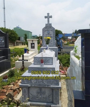 MỘ CÔNG GIÁO ĐÁ XANH CAO CẤP ĐẸP NHẤT