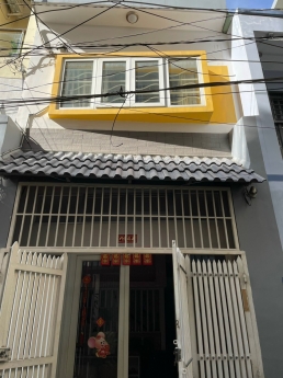 Nhà đường Dương Bá Trạc 4x14m giá 6.8 tỷ hẻm xe hơi phường 1 quận 8