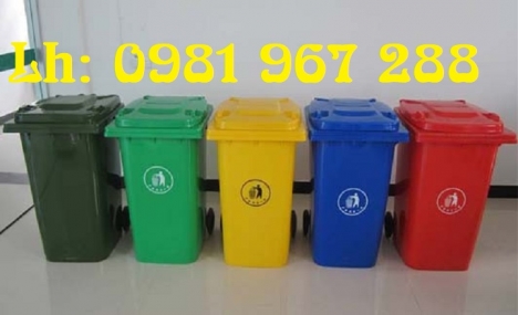 Địa chỉ cung cấp thùng rác 240 lít màu dương